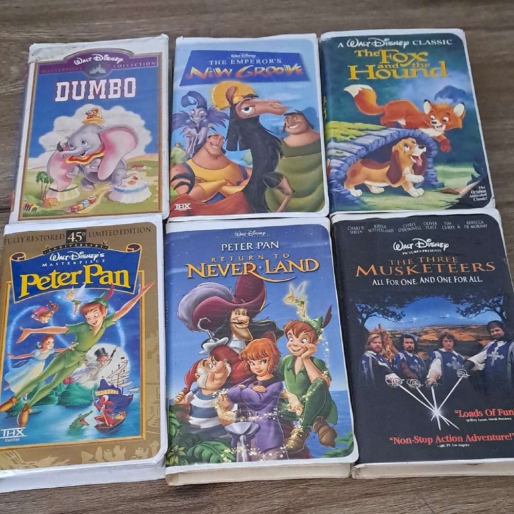 Disney Classic VHS Collection - Vibrant Covers